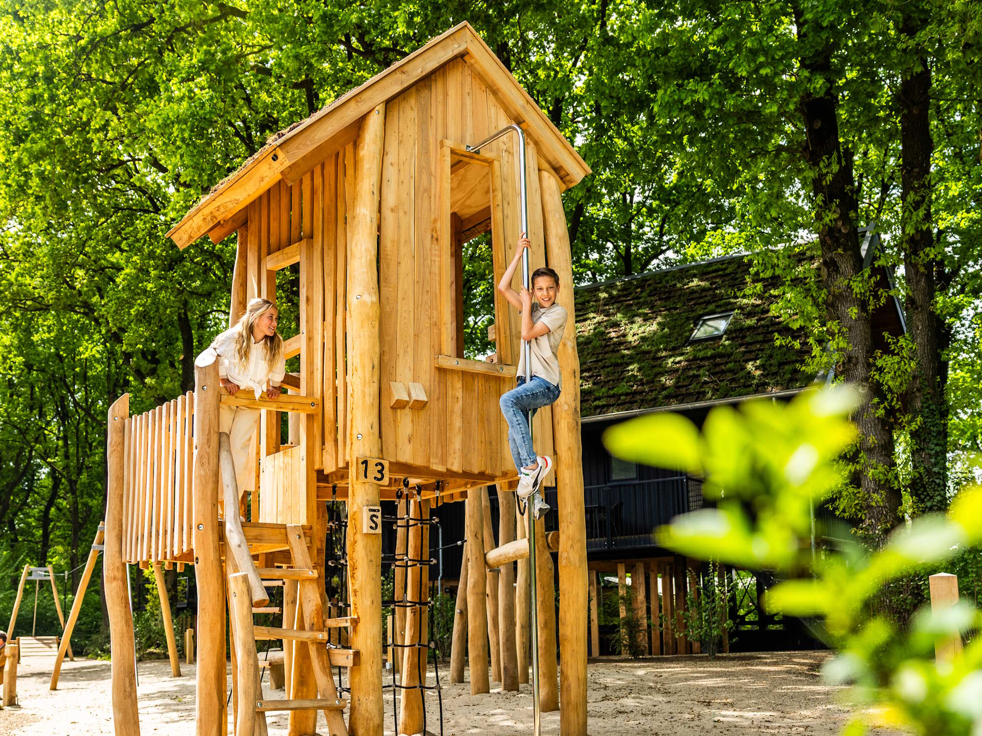 Speeltuin Resortvalley met kinderen